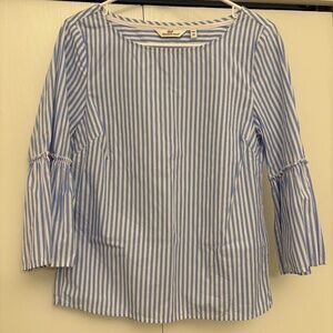 Vineyard Vines Seersucker Blouse Size XS